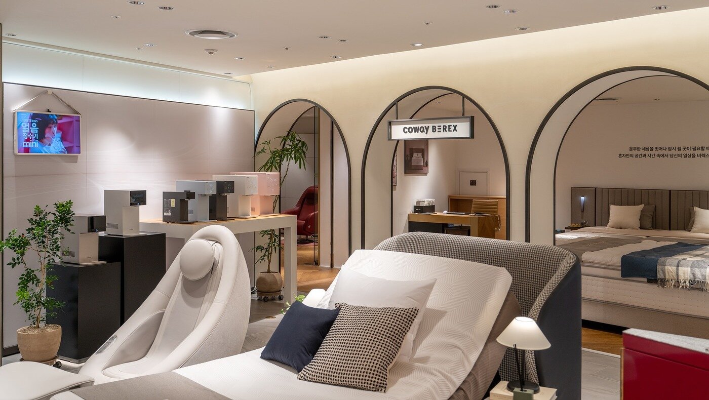 본문 이미지 - 코웨이갤러리 롯데 본점 팝업스토어(코웨이 제공)