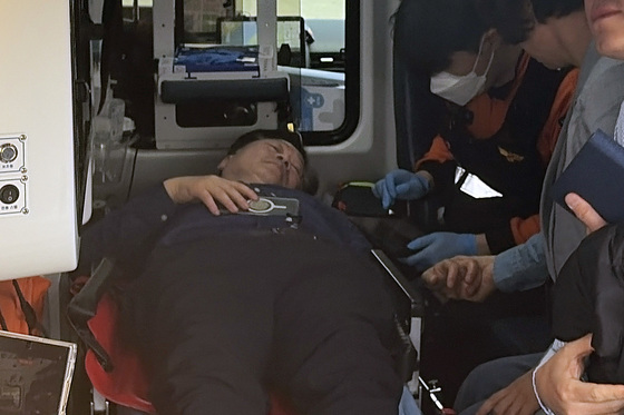 안호영, 단식 12일차 병원 이송…이원택 '식사비 대납 의혹' 재감찰 요구