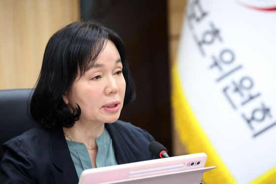 송경희 위원장, 개인정보위 전체회의 발언