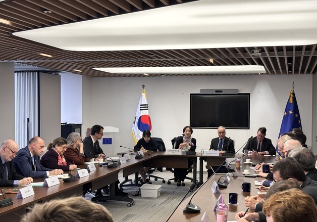 외교부, 주한 EU 대사단 간담회 개최…지역 정세·외교정책 설명