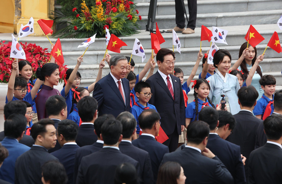 한-베트남 정상 부부 기념촬영