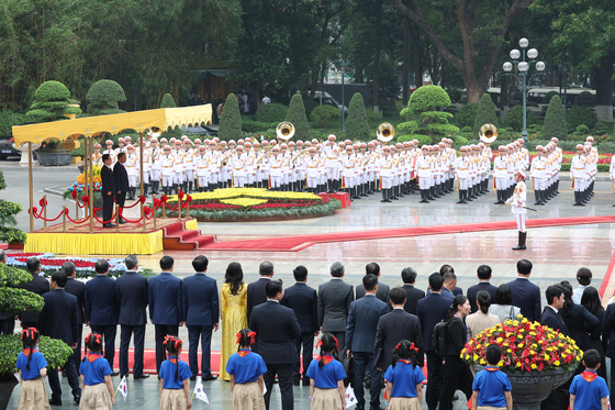 이재명 대통령, 베트남 국빈 방문 공식환영식