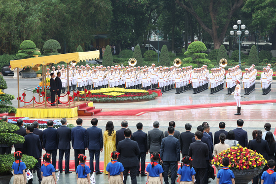 이재명 대통령, 베트남 국빈 방문 공식환영식