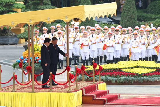 이재명 대통령, 베트남 국빈 방문 공식환영식