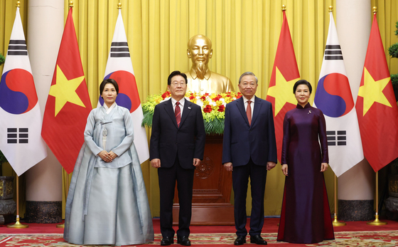 한-베트남 정상 기념촬영