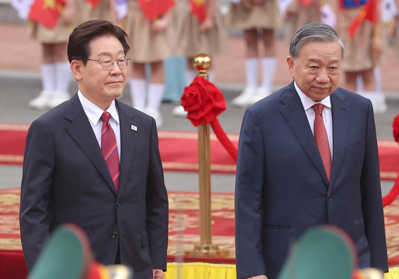 이재명 대통령, 베트남 국빈 방문 공식환영식