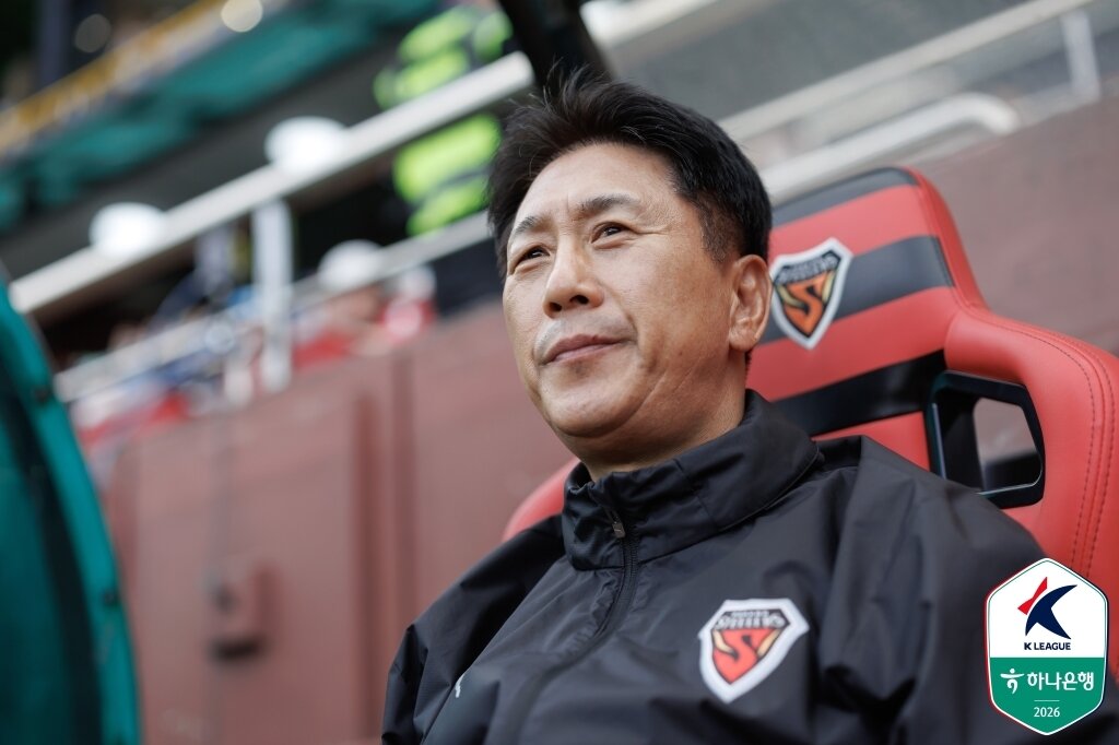 본문 이미지 - 박태하 포항 감독(한국프로축구연맹 제공) 