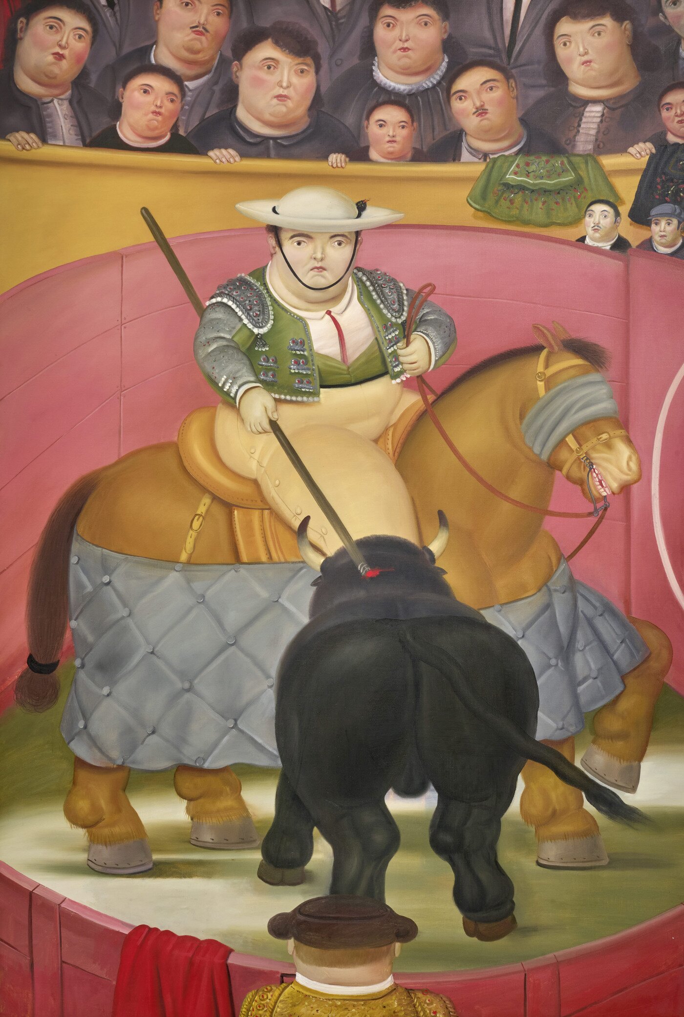본문 이미지 - 기마투우사 Fernando Botero Picador, 1986 Oil on canvas, 194 x 131cm ⓒ Fernando Botero Foundation (예술의전당제공)