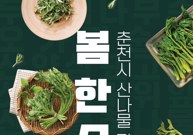 "두릅·곰취 사러 오세요"…춘천서 산나물 판매 장터