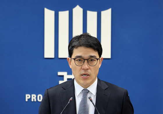 전분당 담합 수사 결과 브리핑하는 나희석 공정거래조사부 부장검사