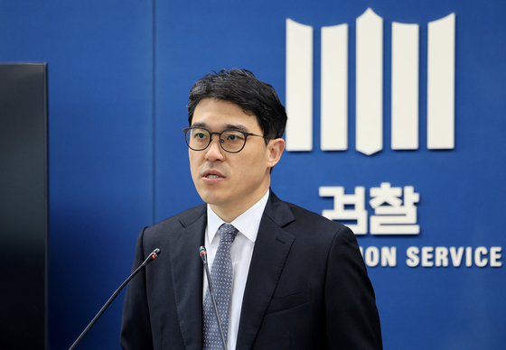 전분당 담합 관련 수사 결과 브리핑하는 나희석 부장검사