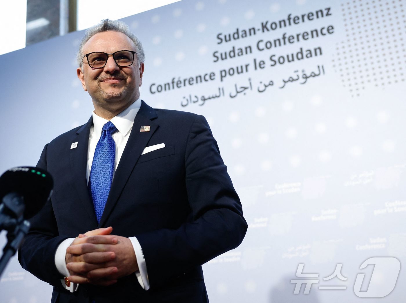 본문 이미지 - 도널드 트럼프 미국 대통령 아프리카 문제 담당 선임 고문이자 사돈인 마사드 불로스. 2026.04.15 ⓒ AFP=뉴스1