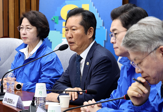 정청래 "우린 '지선 승리·李정부 성공' 역사적 사명으로 이땅 태어나"(종합)