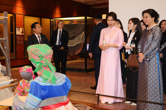 한-베트남 정상 배우자, 민족학 박물관 방문