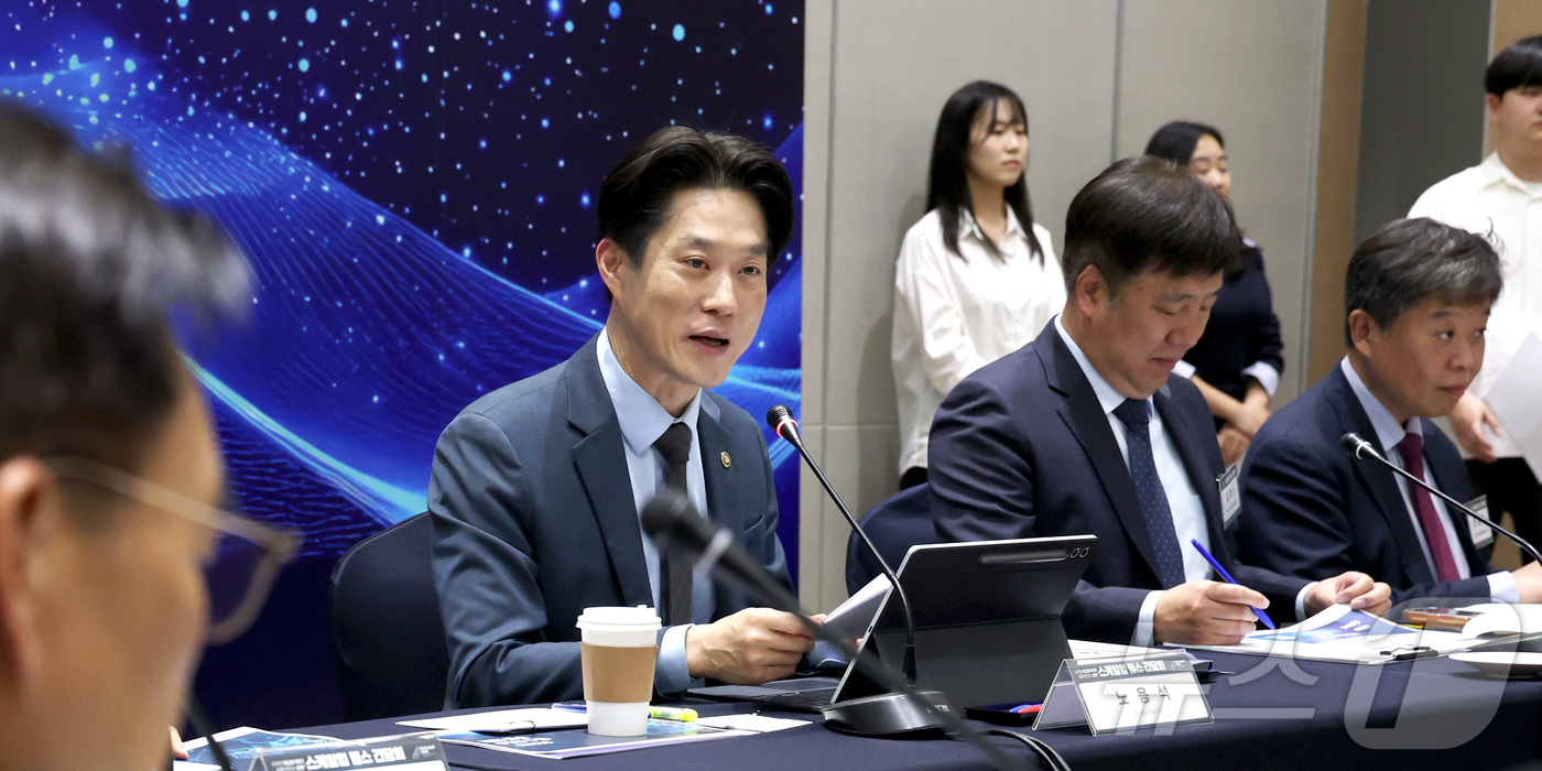 (세종=뉴스1) 김기남 기자 = 노용석 중소벤처기업부 1차관이 23일 세종시 정부세종컨벤션센터에서 스케일업 팁스( 민간 운영사가 유망 기업에 선투자하면 정부가 후속 연구개발과 사업 …