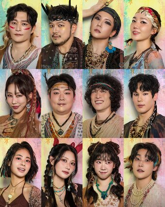 본문 이미지 - '더 트라이브' 고대 부족 12인(세종문화회관 제공)