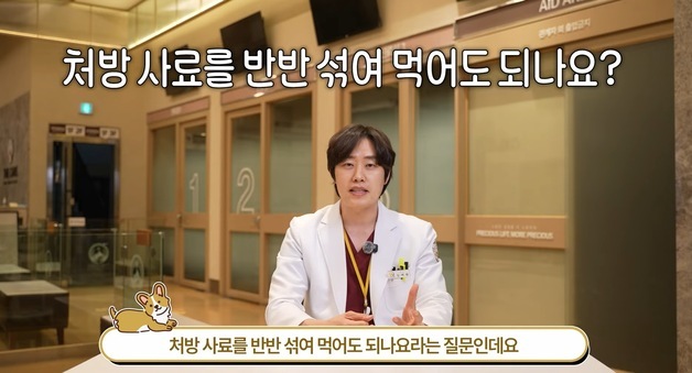 "처방 사료, 섞어 먹이면 더 좋을까"…수의사가 말한 위험한 급여법