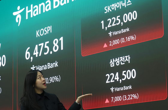 반도체주 훈풍에 코스피 사상 최고치 마감