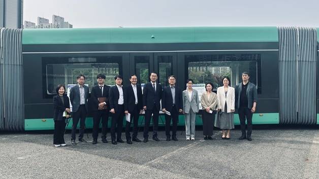 행복도시 광역계획권 교통협의회, 전국 최초 3칸 굴절버스 현장점검