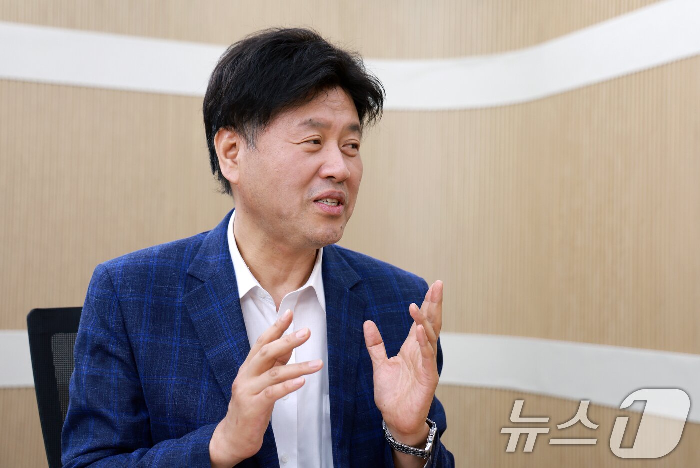 본문 이미지 - 김용 전 민주연구원 부원장. 2026.4.23 ⓒ 뉴스1 이호윤 기자