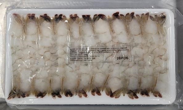 "기준치 19배 항생제 검출"…수입 냉동 흰다리새우살 회수 조치