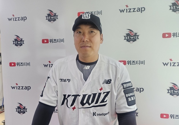 여전히 야구가 즐거운 '38세' KT 김현수 "내가 열심히 해야 할말 있어"