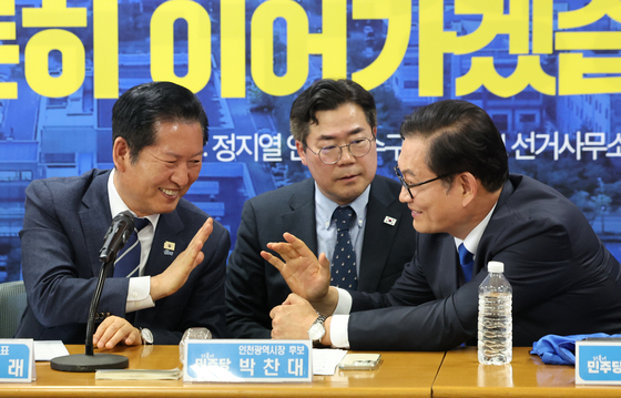 송영길 '무소속 김관영 옹호'에 與서 비판론…"전대 염두에 뒀다면 과오"