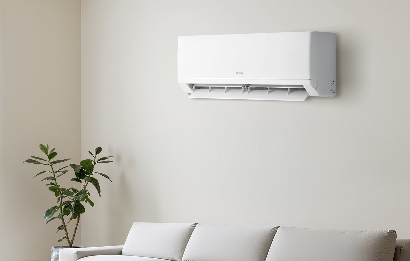본문 이미지 - 코웨이 벽걸이 에어컨 (코웨이 제공)