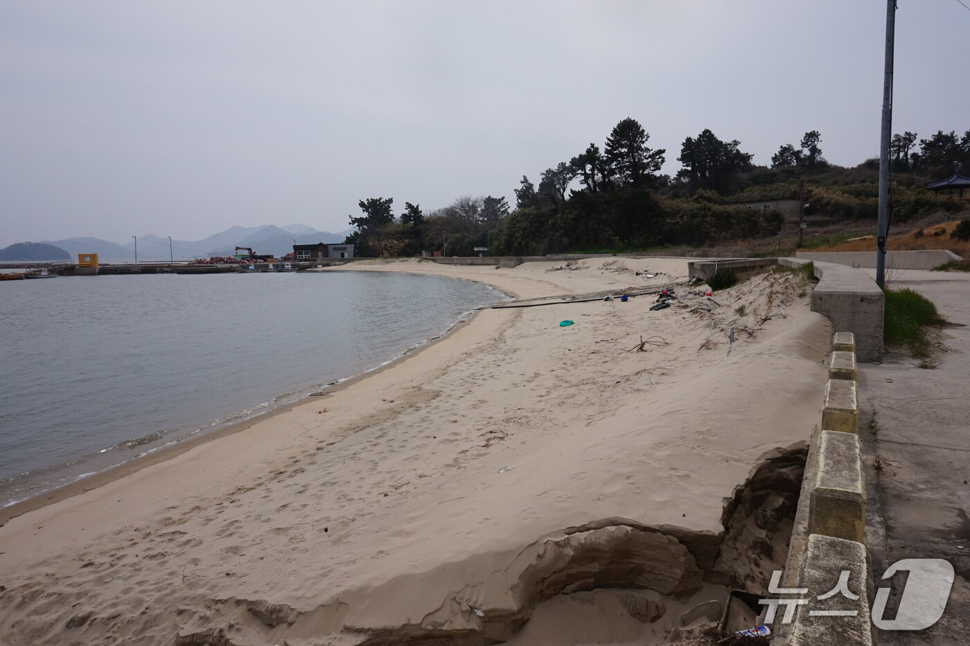 본문 이미지 - 저도 마을 앞 백사장. 2026.4.24. 뉴스1 ⓒ News1 조영석 기자 