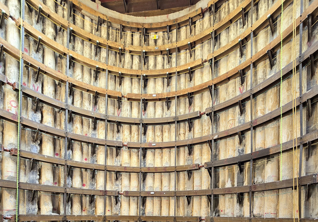 빗물배수터널 공사 현장 점검하는 오세훈 시장