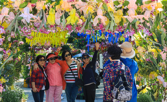 봄날의 꽃구경···'제18회 고양국제꽃박람회' 개최