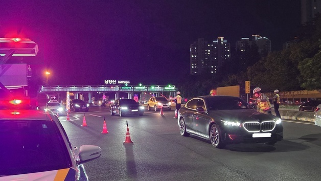 부산경찰청, 5월31일까지 봄 행락철 앞두고 음주운전 집중단속