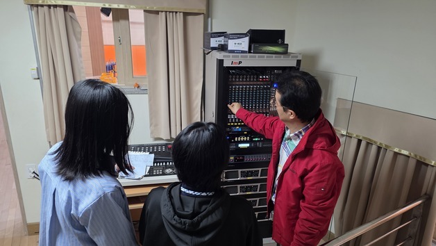 경북교육청 문화원, 경주·청송서 학교 방송 장비 활용 컨설팅