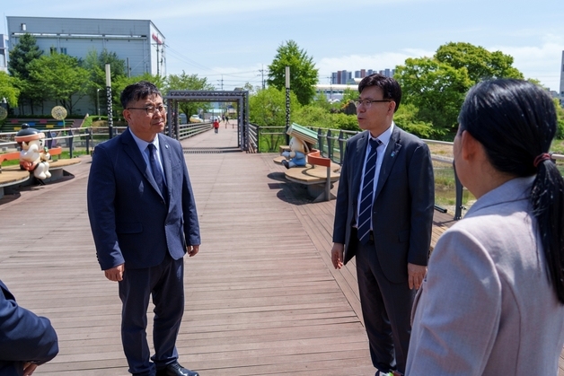 증평군, 충북도에 증평체육관 조명개선·송산교 보수 지원 요청