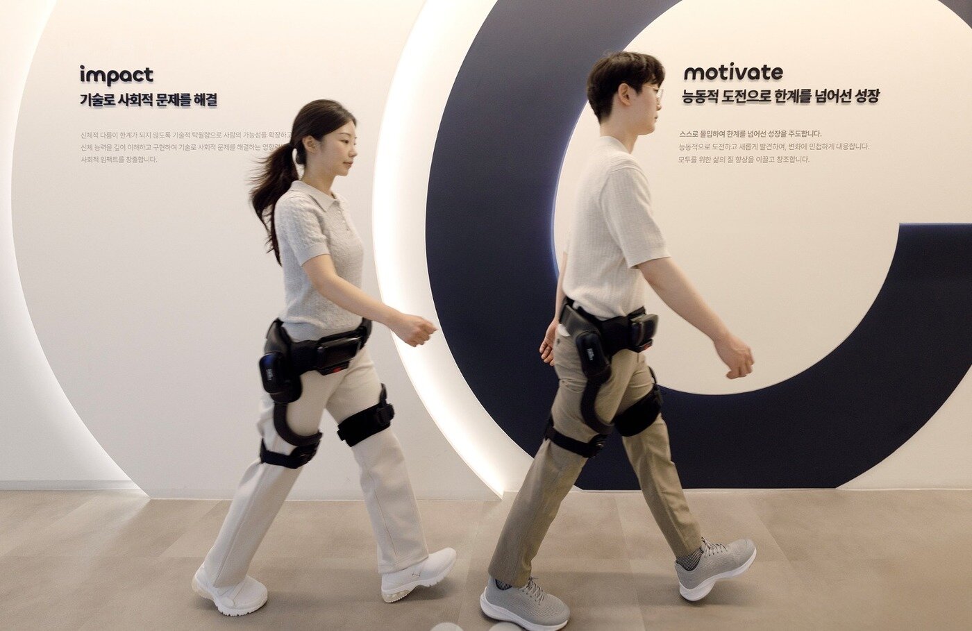 본문 이미지 - 엔젤슈트 H10 연출 이미지. (엔젤로보틱스 제공) 