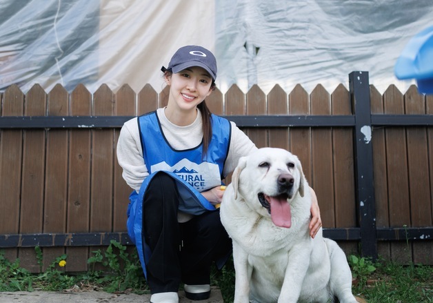 "입양으로 이어지길"…블루엔젤봉사단, 안성 보호소서 '소풍 봉사'