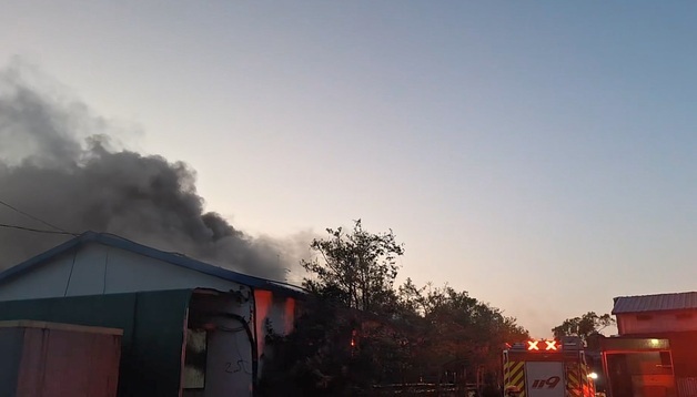 제주 양돈장 화재…소방 "대응 1단계 발령, 진화 중"