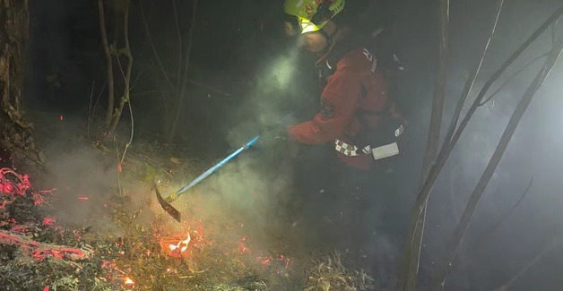 충주 산척면 한 야산서 불…1시간여 만에 진화