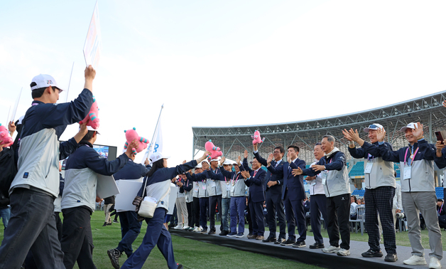 최휘영 문체부 장관, '전국생활체육대축전 개막식' 참석