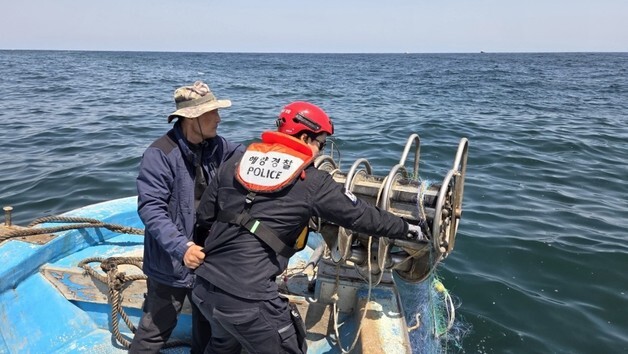 울산 앞바다서 조업 중 실종된 70대 선장, 수색 하루 만에 발견