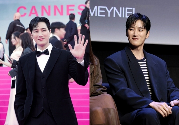 현지 팬들 한국어 연호…안보현, 칸 시리즈 빛냈다