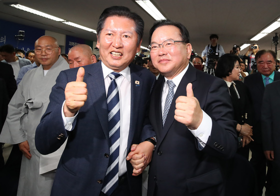 정청래 "로봇수도·AI 대전환·TK신공항 당 차원에서 대구 적극 지원"