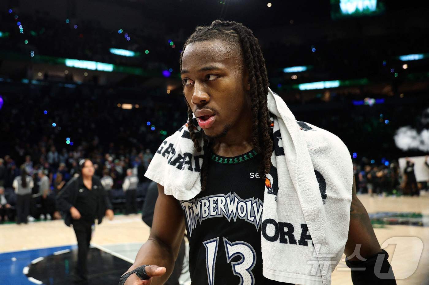 본문 이미지 - NBA 미네소타 아요 도순무. ⓒ AFP=뉴스1