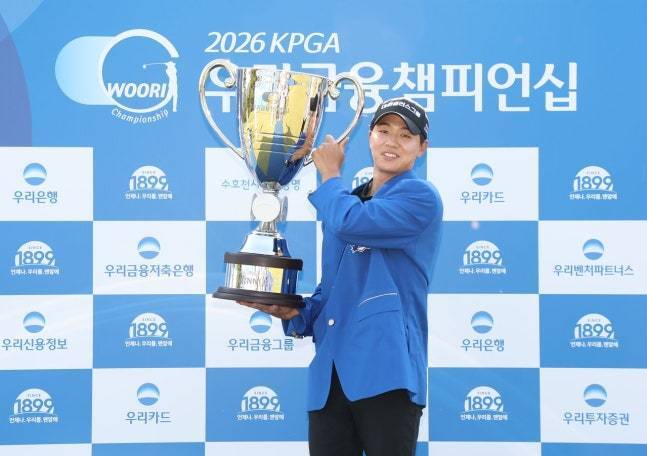본문 이미지 - KPGA 첫 우승을 일군 최찬(KPGA 제공) 