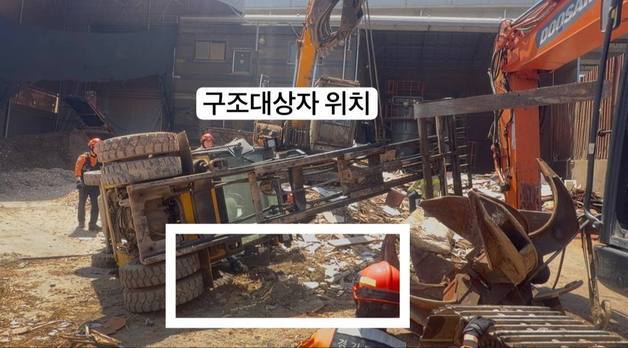 시흥 월곶 폐기물 업체서 60대 근로자 지게차 깔려 숨져