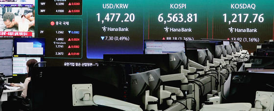 코스피, 장중 최고치 경신