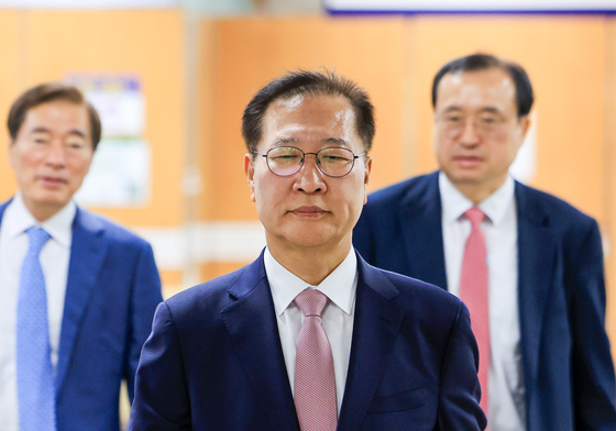 결심 공판 출석하는 박성재 전 장관
