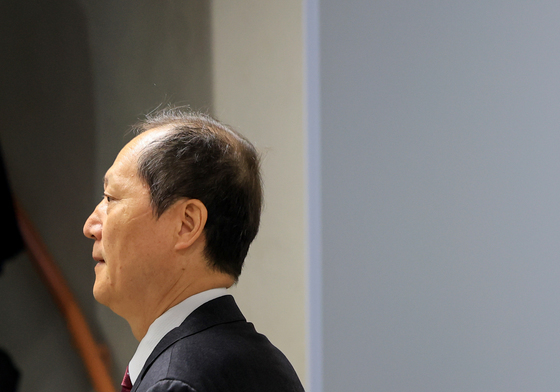 결심 공판 출석하는 이완규 전 법제처장