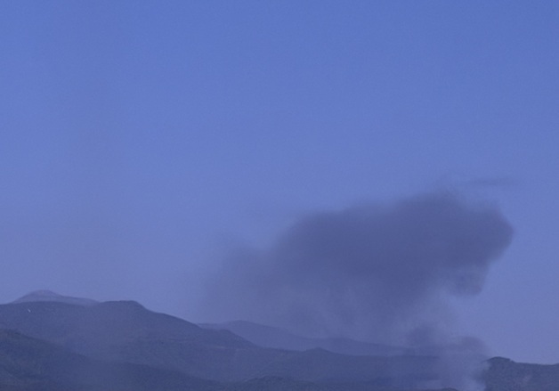 춘천 서면 주택 화재 야산 옮겨 붙어…헬기 6대 투입해 진화 중