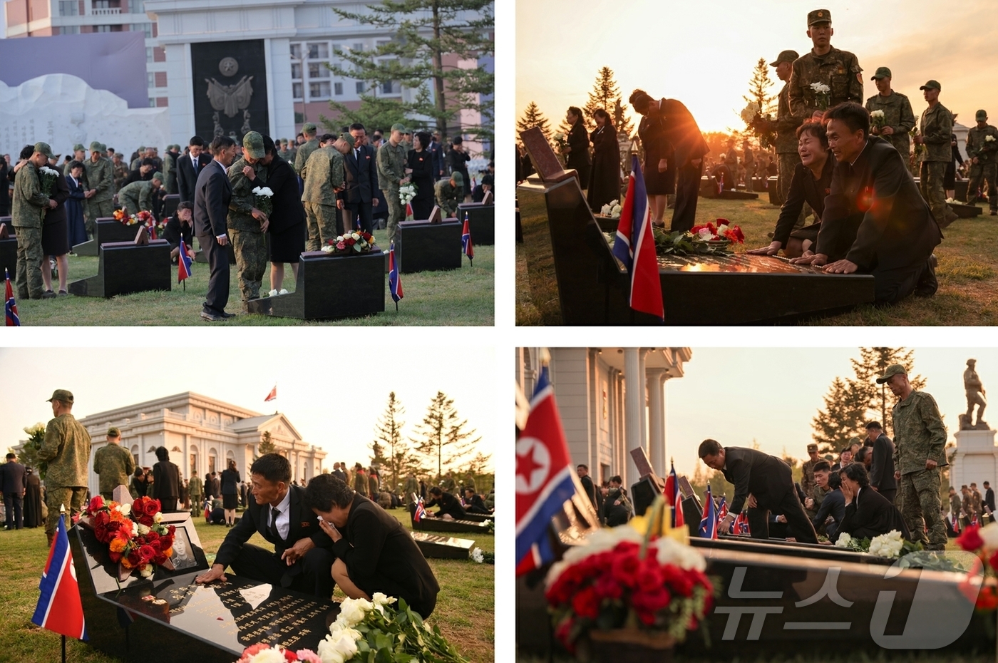 (평양 노동신문=뉴스1) = 북한 노동당 기관지 노동신문은 27일 "해외군사작전 전투위훈기념관 준공식이 러시아연방 쿠르스크 해방 작전 종결 1주년에 즈음해 4월 26일 숭엄히 거행 …